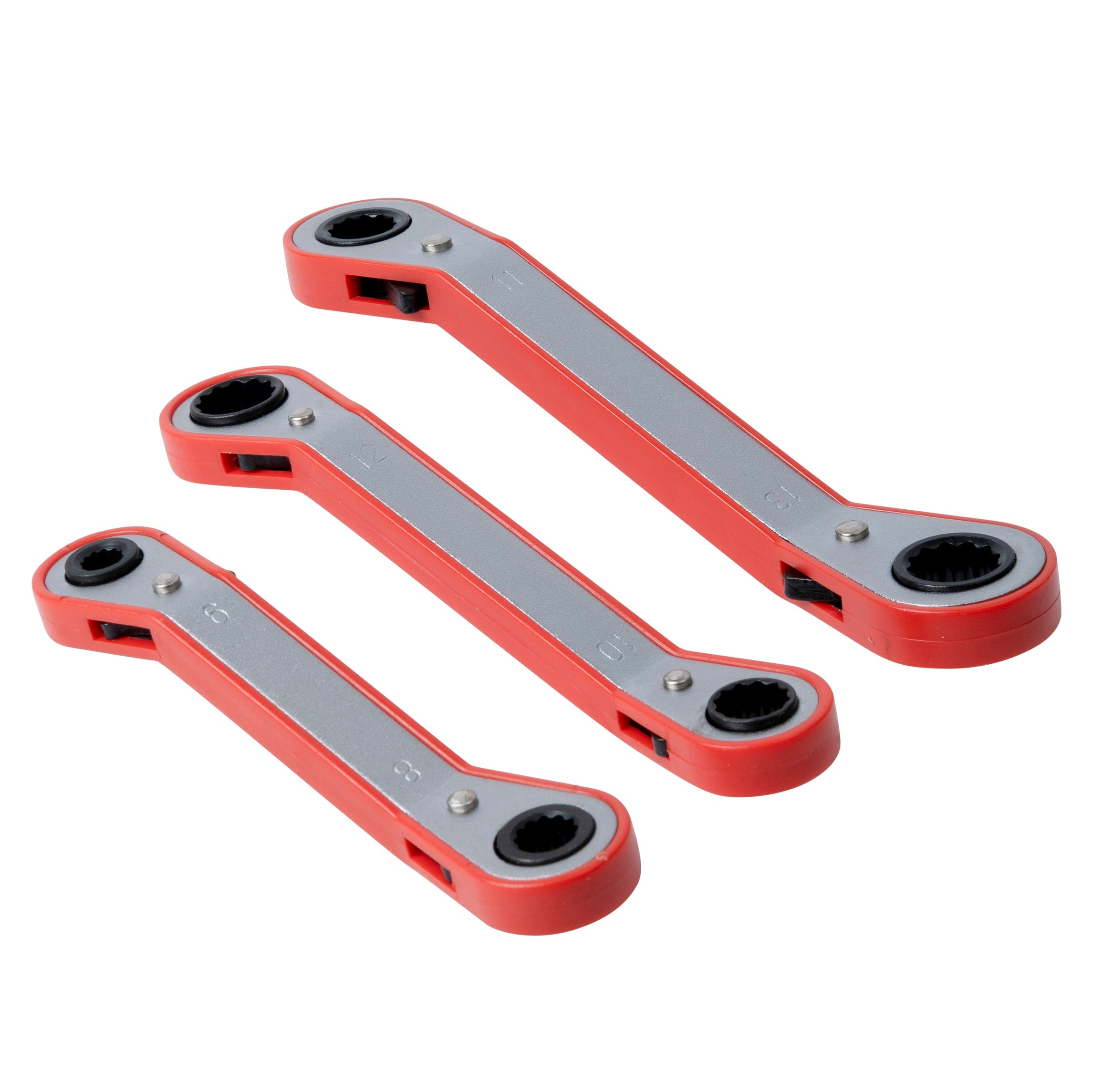 Ratschen-Ringschlüssel 3-teilig