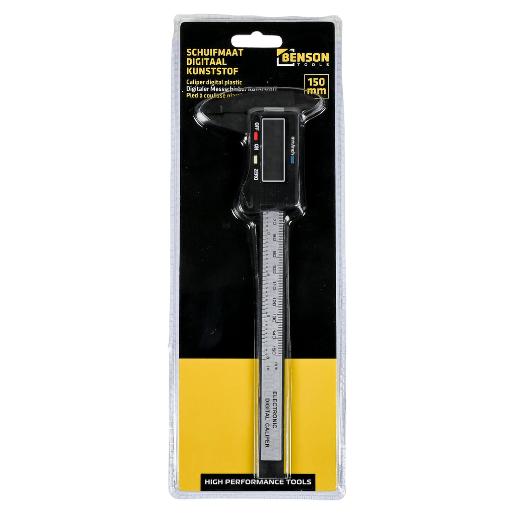 Schuifmaat digitaal 150 mm kunststof