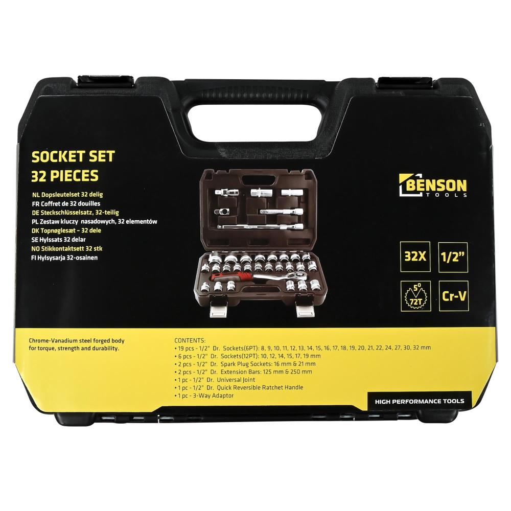 Steckschlüsselsatz 32 Tlg