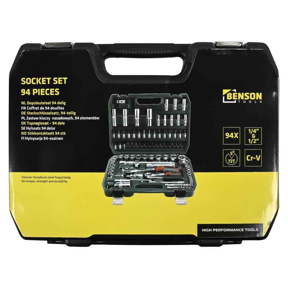 Steckschlüsselsatz 94 Tlg