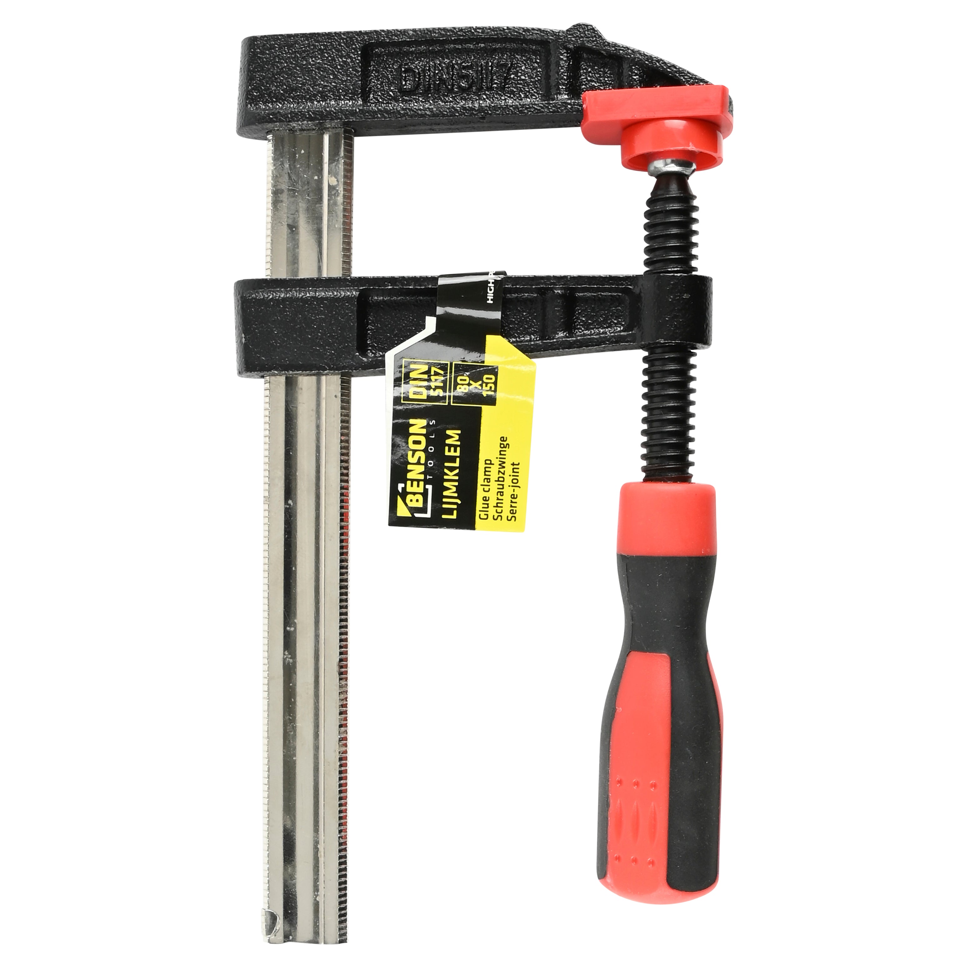 Schraubzwinge DIN 80 x 150 mm