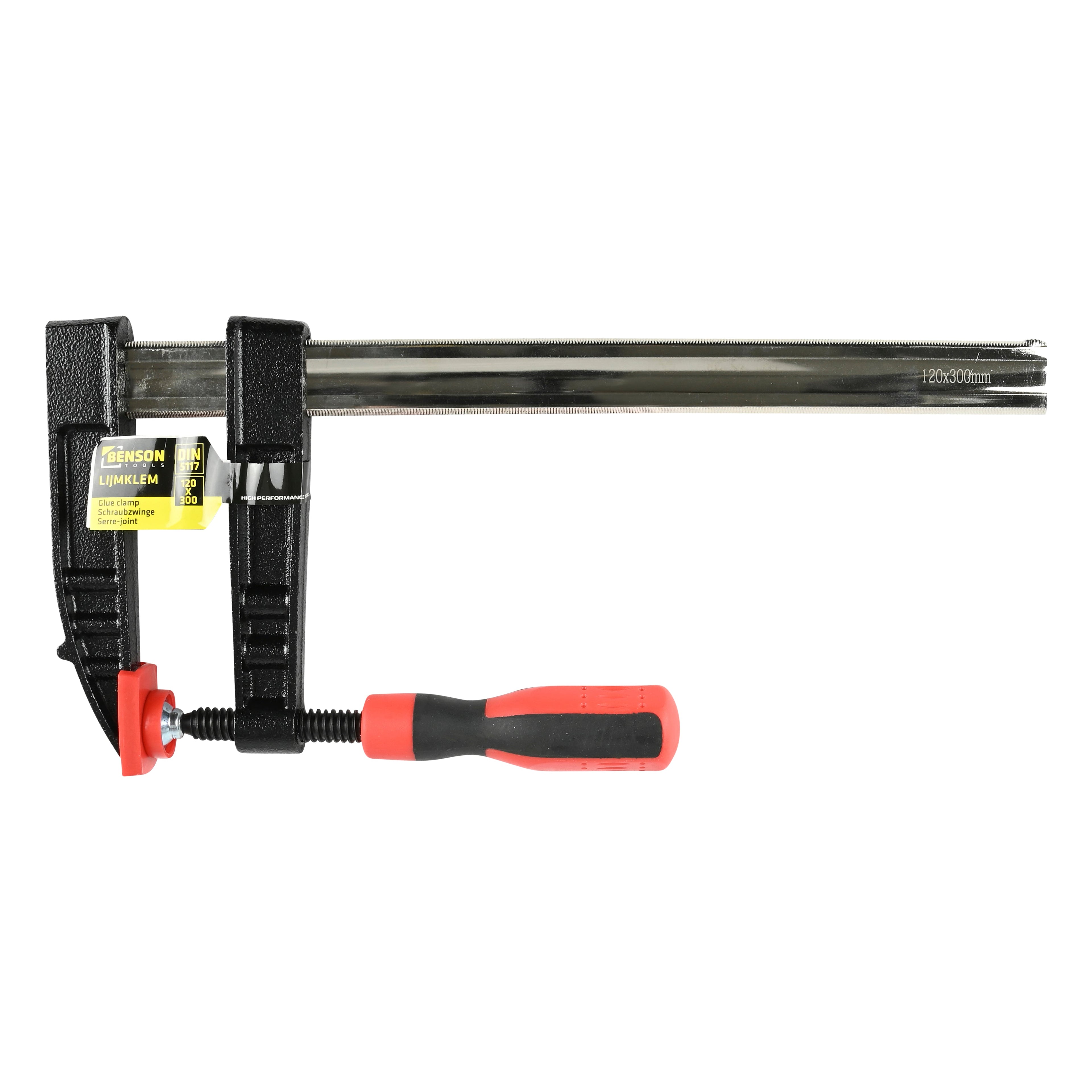 Schraubzwinge DIN 120 x 300 mm