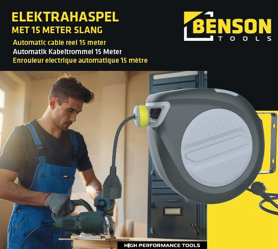 Automatic Cable Reel 15 Meters