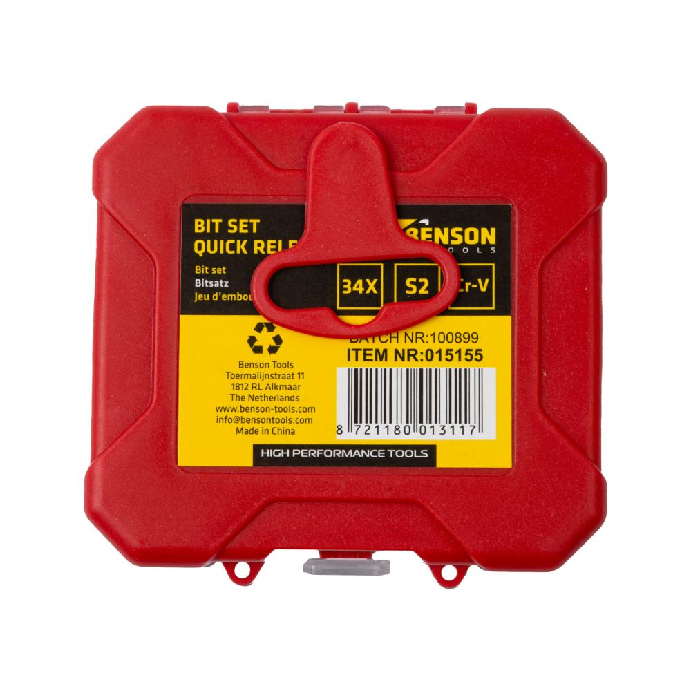 34-piece bit set S2