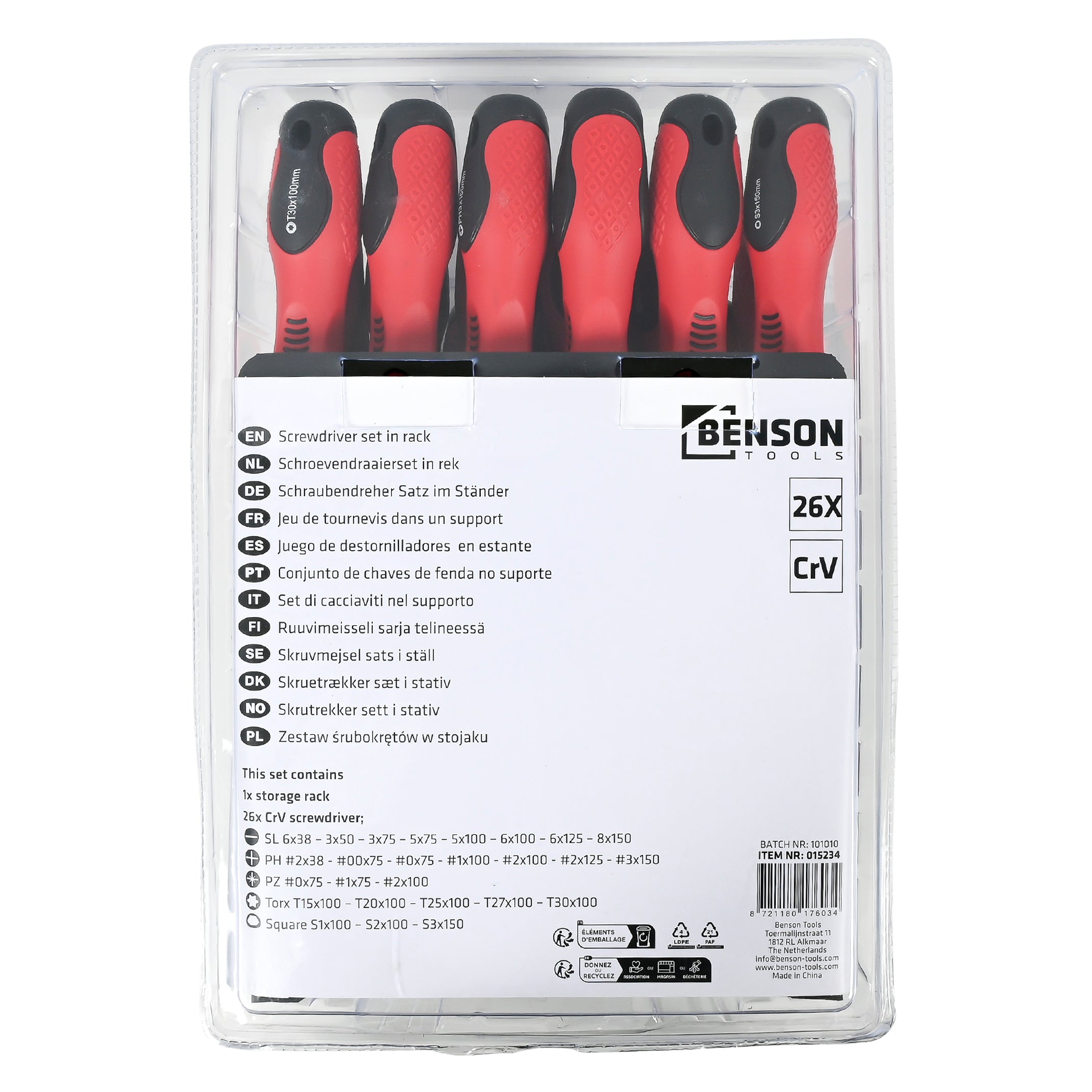 Schroevendraaier set 26 dlg