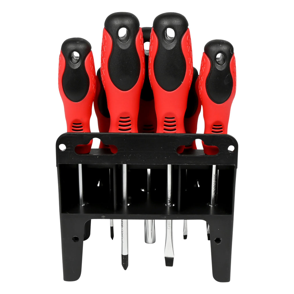 Schroevendraaier en bit set in rek 21 dlg