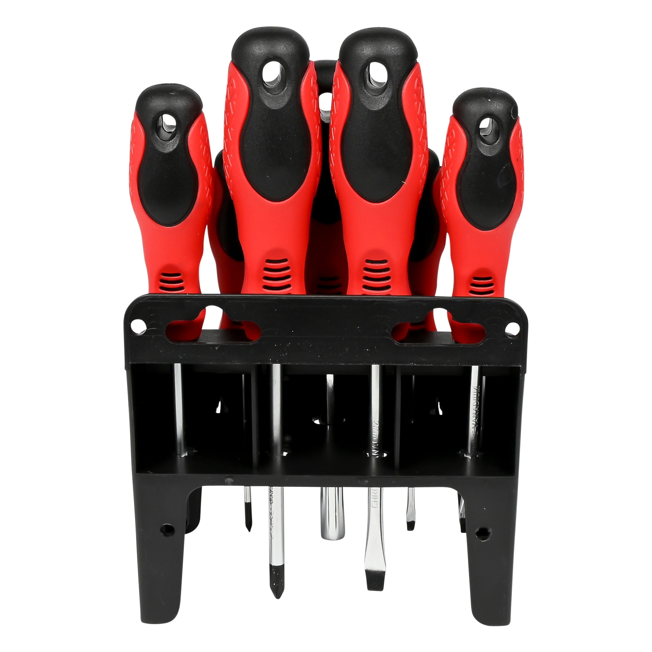 Schroevendraaier en bit set in rek 21 dlg