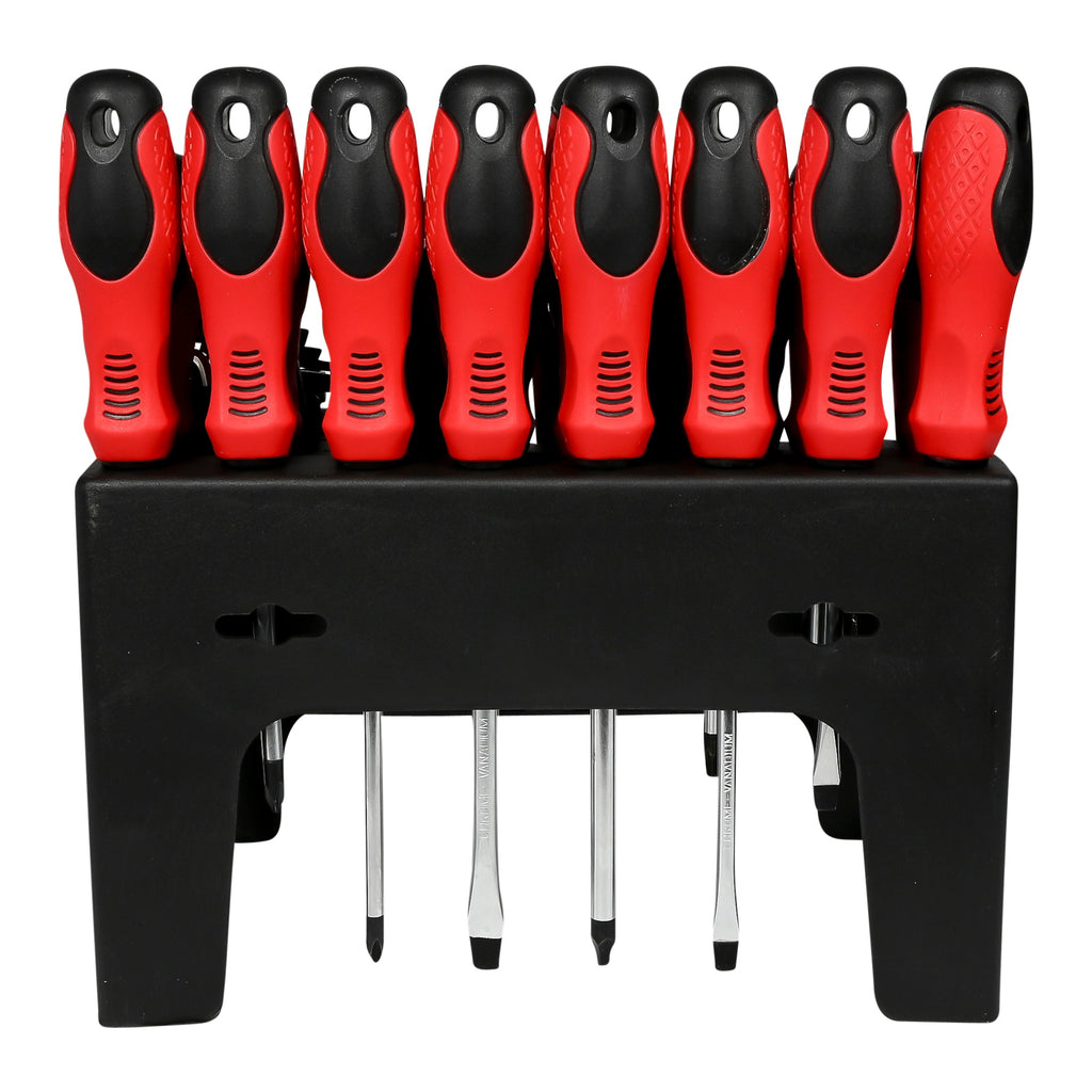 Schroevendraaier en bit set in rek 116 dlg