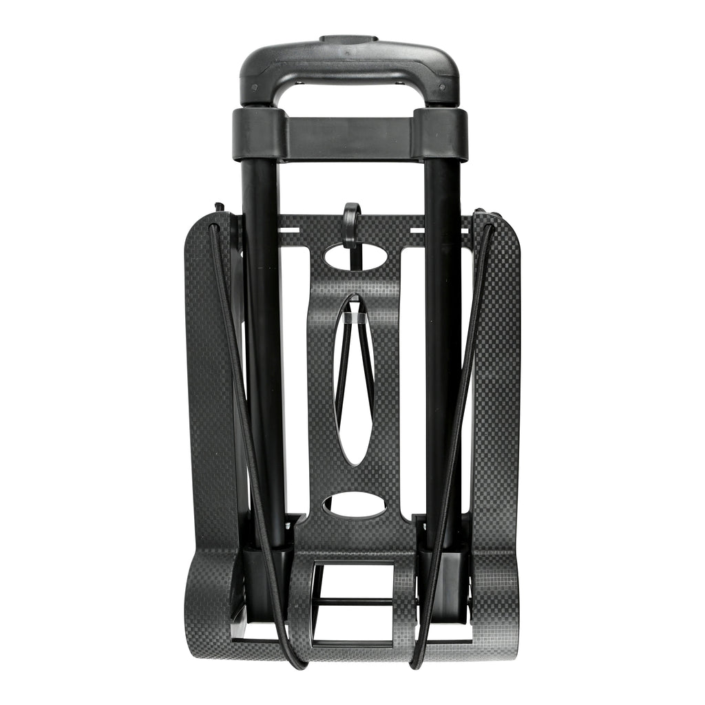 Trolley klappbar Kunststoff schwarz