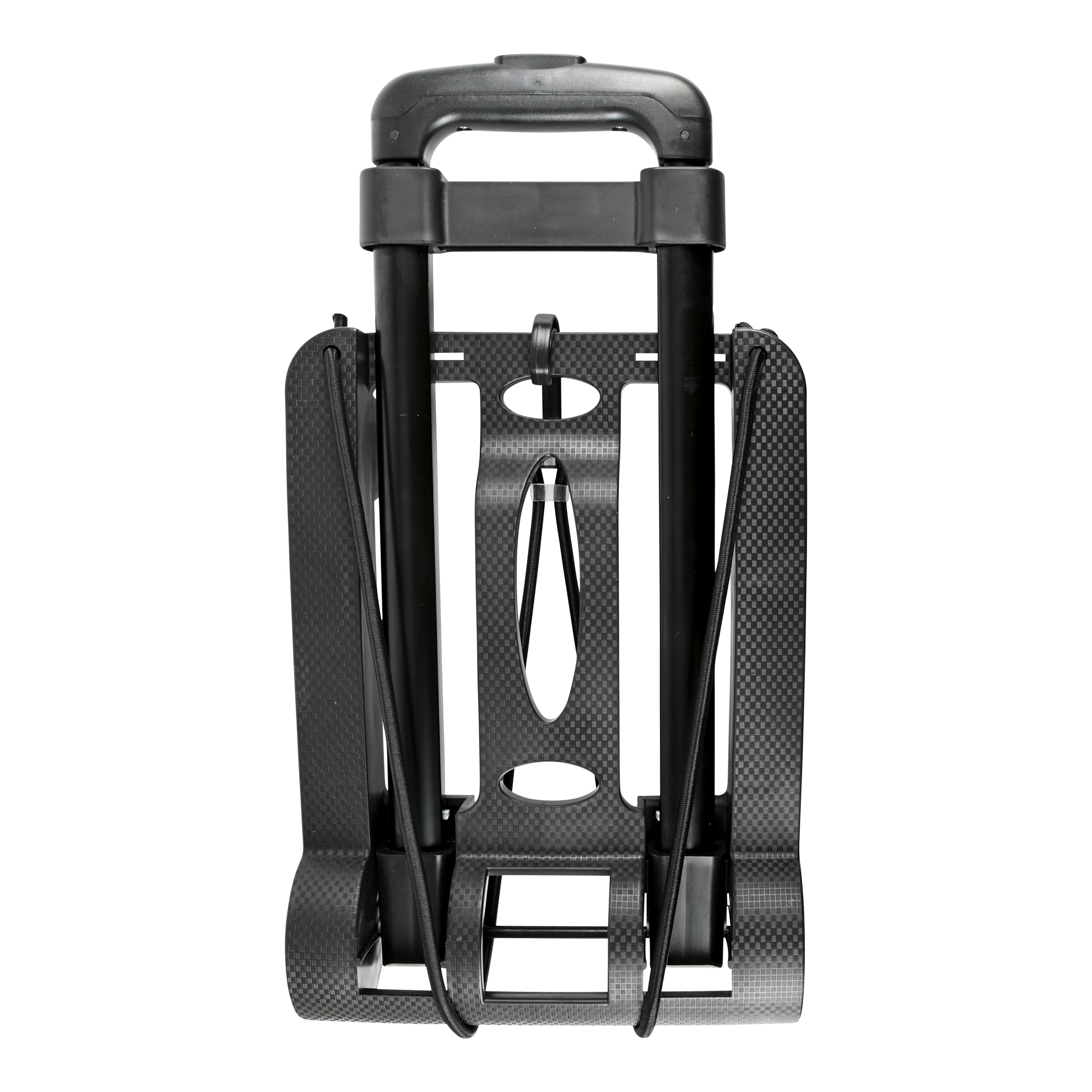 Trolley klappbar Kunststoff schwarz