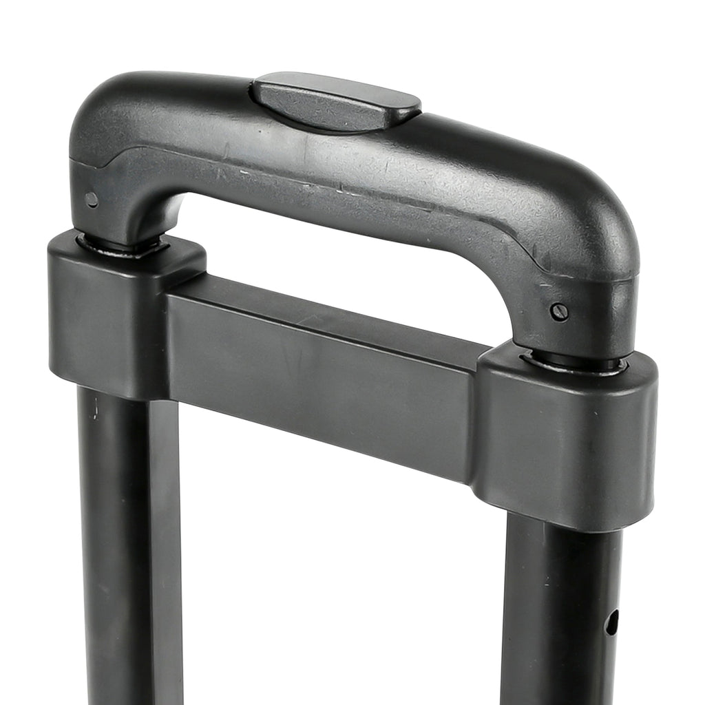 Trolley klappbar Kunststoff schwarz