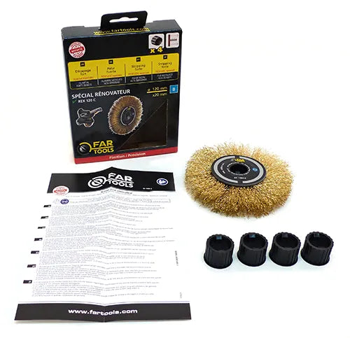 REX 120D + Transporttasche + 4 Bürsten + 1 Mini-Bürste