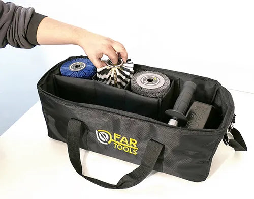 REX 120D + Transporttasche + 4 Bürsten + 1 Mini-Bürste