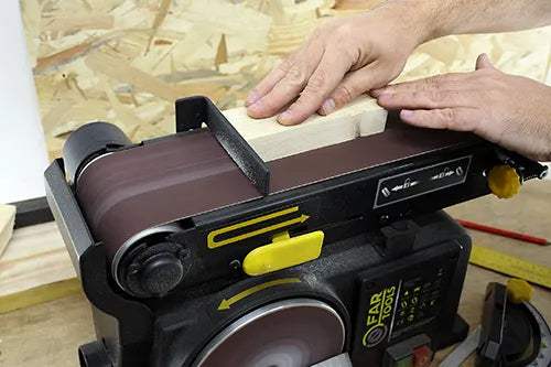 Belt and disc grinders