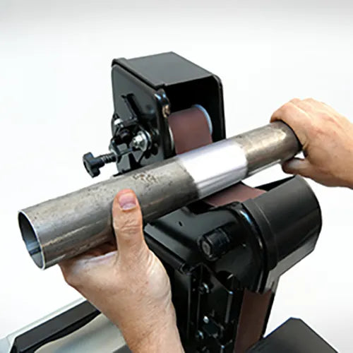 Bandkombinationsschleifmaschine mit Rohrschleiffunktion