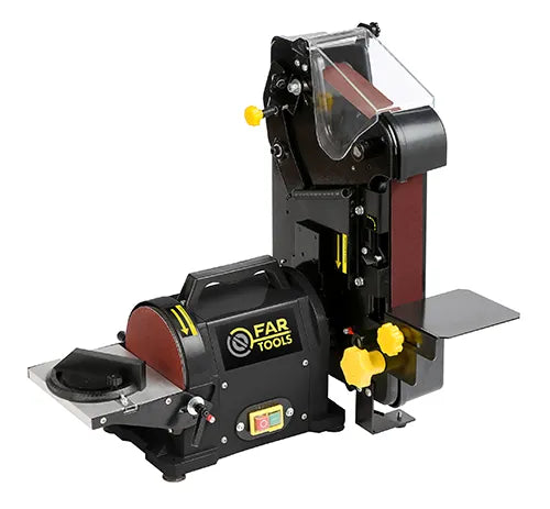 Bandkombinationsschleifmaschine mit Rohrschleiffunktion