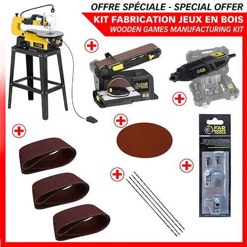 Herstellung von Holzspielen