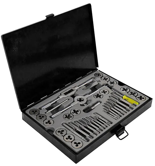40-teiliges Gewindeschneid- und Schneideisen-Set