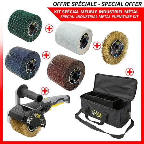 REX 120D + Transporttasche + 4 Bürsten + 1 Mini-Bürste