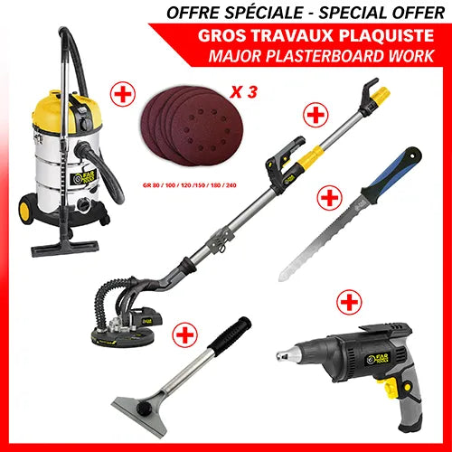 Gipskarton Großprojekt - Set