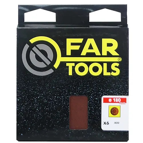 Satz von 6 Schleifscheiben 180 mm GR80