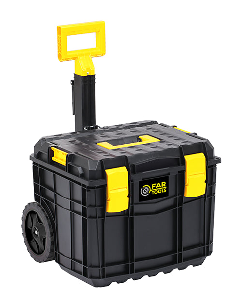 3 stapelbare Aufbewahrungsboxen