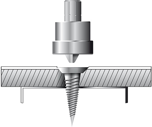 10 Tiefenanschlags-Schrauberbits