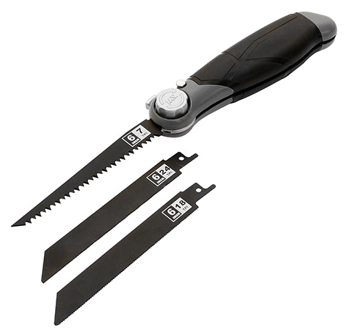 Multifunktionssäge mit verstellbarem Griff