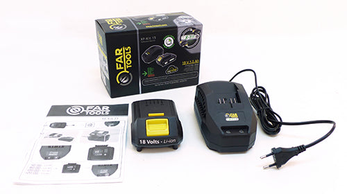 LiiON Akku 18V, 1,5Ah + Ladegerät